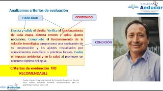 ANALISIS DE LOS CRITERIOS DE EVALUACIÓN ASPECTOS CLAVES EN LOS CRITERIOS DE EVALUACIÓN [upl. by Abbie]