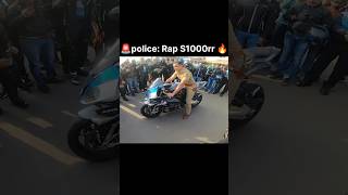 S1000rr Sound Reaction On Police 🚨  Rap Sound S1000rr 👁️‍🗨️  kawasaki youtubeshorts shorts [upl. by Anomas]