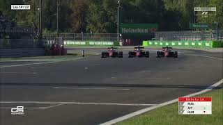 2017 GP3 Monza  Russell Hubert and Aitken go 3Wide [upl. by Suillenroc]