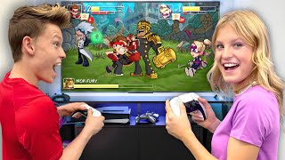 We made a Ninja Kidz Video Game Play with us [upl. by Cressi]