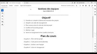 Cours Gestion des équipes  LP3 avec Mr MBAYE du 27 juil 2024 [upl. by Gylys]