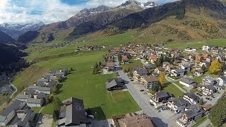 Ansichten aus der Luft Sedrun CH [upl. by Namso]