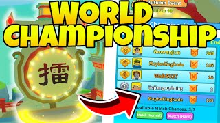 World Championship SneekPeek Weapon Fighting Simulator [upl. by Nawd700]