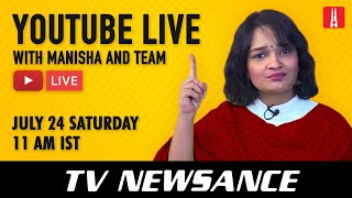 Join Manisha Pande amp TV Newsance Team for a live chat [upl. by Westbrooke]