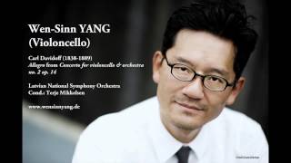 WenSinn YANG plays Davidoff Cello concerto no 2 mov 1 Allegro [upl. by Anavrin]