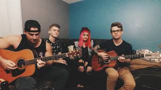 Brick by Boring Brick  Paramore LIVE ACOUSTIC Cover by Fueled by Emo [upl. by Hanover]