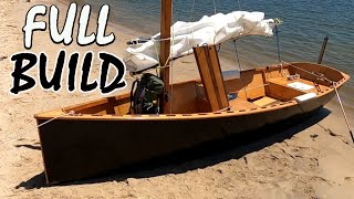 Homemade Plywood Sailing Boat FULL BUILD My Goat Island Skiff [upl. by Iegres]