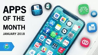 Apps of the Month for iOSAndroid  January 2018  ft MacSquare [upl. by Ecidnac]