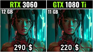 GTX 1080 Ti vs RTX 3060  20 Game Benchmark Showdown at 1080p 1440p and 4K [upl. by Meris]