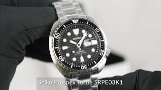 Seiko Prospex Turtle SRPE03K1 [upl. by Eekcaj]