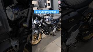 2024 Yamaha Fzx new chrome Colour price look n feel [upl. by Barbette]