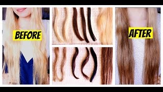 How To Naturally Darken Your Hair with COFFEETried On Different Hair Colors Beautyklove [upl. by Toulon]