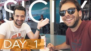 SICILY DAY 1 CATANIA ∫ VLOG 8 [upl. by Yuu]