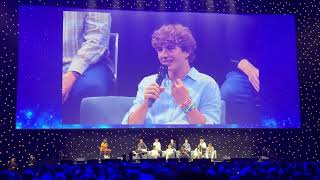 Percy Jackson cast talks who they would like to see on the series D23 [upl. by Naitirb]