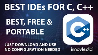 Best Free Portable IDEs  Compilers for C with no additional Requirements English [upl. by Alraep]