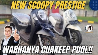 🔴 CUAKEEP PUOL SCOOPY PRISTIGE TIPE TERTINGGI WARNA HITAM DAN PUTIH MEMANG GAK ADA LAWAN [upl. by Aselehc]