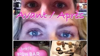 Mon expérience colorationépilation au bar à sourcils Benefit [upl. by End196]