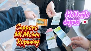 Sapporo MtMoiwa RopewayHokkaido japan 🇯🇵 🍀2024🍀 [upl. by Tucker473]