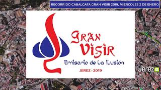 RECORRIDO CABALGATA GRAN VISIR 2019 Jerez TV 2019 [upl. by Mccormick259]