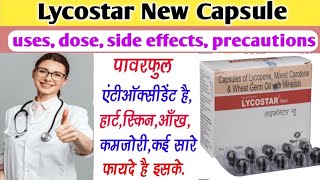 lycostar new capsule  lycopenemixed carotene amp wheat germ oil with minerals [upl. by Yroc]