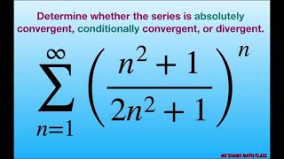 Checking for absolute convergence 5 examples [upl. by Esaj544]