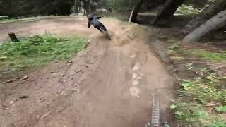 weekend in Bellwald ripping berms [upl. by Melita224]