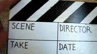 Homemade Clapperboard [upl. by Itch]