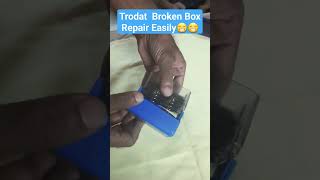 how to open trodat Stamp Broken trodat Stamp repair trodat stamps viral shorts [upl. by Marston]