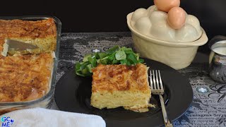 Epirus Village Macaroni Pie aka Makaronopita with Phyllo  Μακαρονόπιτα Ηπείρου Χωριάτικη με Φύλλο [upl. by Noemis180]