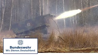 Feuer frei in Litauen – Bundeswehr übt mit Raketenwerfer MARS II [upl. by Hugues]