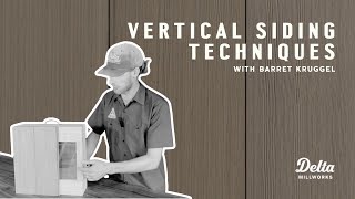 Vertical Siding Techniques with Barret Kruggel [upl. by Namrak937]