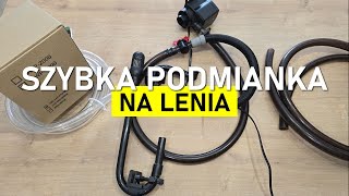 Szybka podmiana wody w akwarium  Na Lenia [upl. by Merete527]