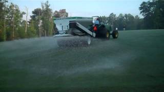 Dakota 440 Turf Tender Topdressing Fairway at The Bear Trace at Harrison Bay [upl. by Burn]