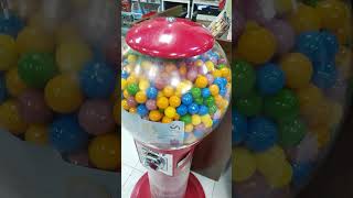 GUMBALLS Fantastic MACHINE 😜satisfying asmr gumball floriedm food colorfulgumball [upl. by Anohs]