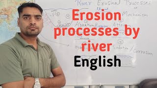 erosional processes in english geography geomorphology [upl. by Oelak]