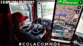 SAINDO DE MONTEVIDEU GPS FUNCIONA NO MERCOSUL🚛🚀🌎 COLQCOMNÓS [upl. by Gader]