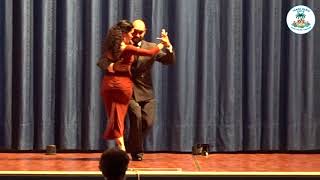 Santiago Castro Francesca Del Buono  NUOVA ACCADEMIA ROMANA DEL TANGO  Tango Oasis 2018 [upl. by Yoho]