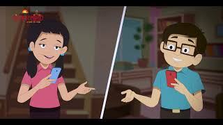 Misuse of Social media  Moral Stories for kids  नैतिक शिक्षा [upl. by Alusru]