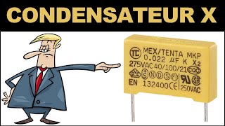 Electronique condensateur X calcul de réactance filtre secteur condensateur x1 x2 x3 [upl. by Eibbor]