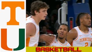 MIAMI vs 1 TENNESSEE Basketball Game Full Highlights 2024 [upl. by Naols727]