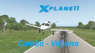 XPlane 11  SF50 Vision  Cuiabá SBCY  Vilhena SBVH  ATC  IFR  Leg [upl. by Compte]