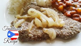 Bistec encebollado [upl. by Berger]