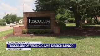 Tusculum University offers new game design minor [upl. by Siocnarf372]