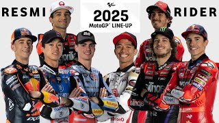 Line Up MotoGP 2025  Rider Motogp 2025  Motogp 2025  Motogp Hari ini [upl. by Hindu]