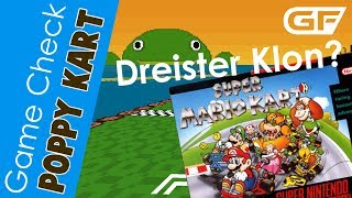 Poppy Kart  Der Super Mario Kart Klon im Game Check [upl. by Sugna]