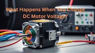 What Happens When You Change DC Motor Voltagevoltageregulator [upl. by Ellehsad]