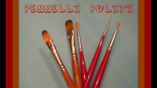 Come pulire i pennelli Pittura Utility  Arte per Te [upl. by Adallard]