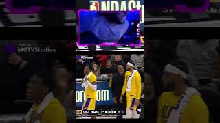 Lakers Fan Reacts To LeBron James goes OFF for 19 in 4th quarter to beat Clippers shorts [upl. by Ordisy544]