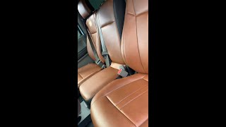 Katzkin Mahogany 2016 Ford F150 Leather Seats [upl. by Lolly]