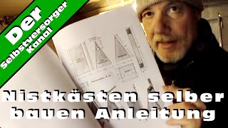 Nistkästen selber bauen Anleitung [upl. by Dorraj502]